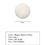 Magnet Button/15mm
