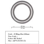 O Ring Zinc/22mm