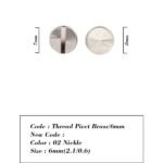 Thread Pivet Brass/6mm