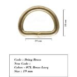 Dring Brass - 19mm