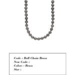 Ball Chain Brass