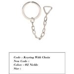 Keyring With Chain