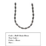Ball Chain Brass