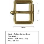 Roller Buckle Brass