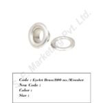 Eyelet Brass/800 no./M/rasher
