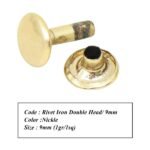Rivet Iron Double Head/9mm