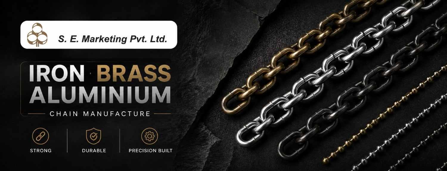 iron, brass, or aluminium chain manufacturer