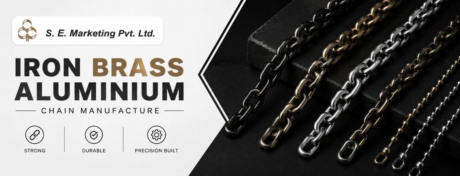 iron, brass, or aluminium chain manufacturer