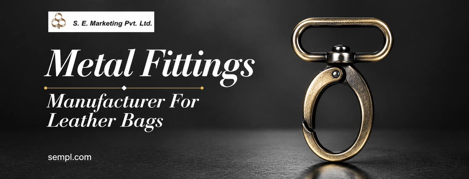 Metal fittings manufacturer for leather bags