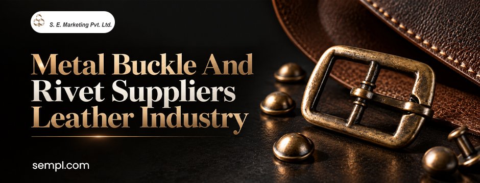 metal buckle and rivet suppliers leather industry